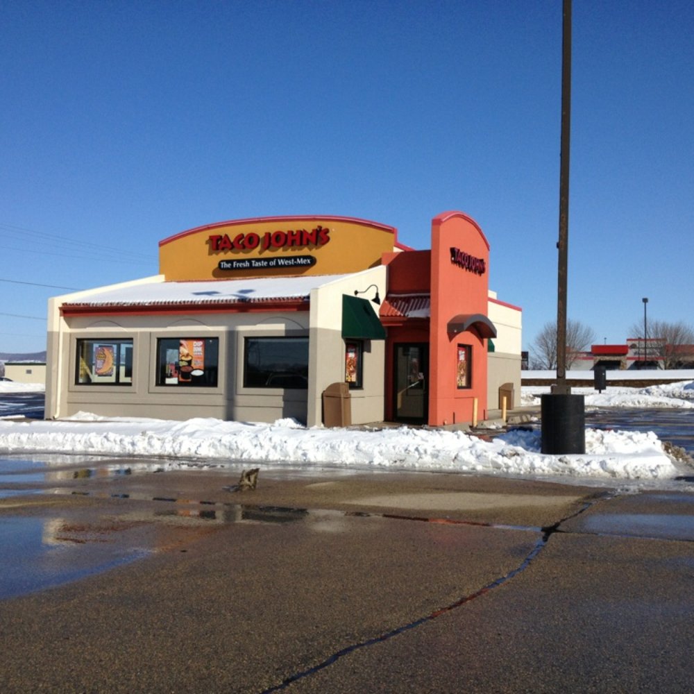 Taco John's - the front of the restaurant - Mexican Near Me - Platteville, Wisconsin Taco John's - the front of the restaurant - Mexican Near Me - Platteville, Wisconsin