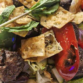 Manakish Oven & Grill - Lamb kebab salad - Mediterranean Near Me - Walnut Creek, California Manakish Oven & Grill - Lamb kebab salad - Mediterranean Near Me - Walnut Creek, California