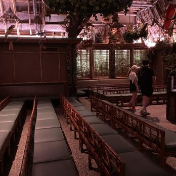 Enchanted Tiki Room - Rows of Seating inside - Amusement Parks Near Me - Anaheim, California