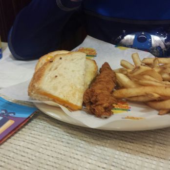Johnny Rockets - Grilled cheese and chicken strip - Burgers Near Me - Farmington, Utah