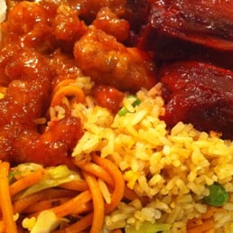 Lo-mein Chicken, Beef & Shrimp