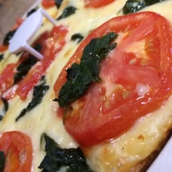 Christo's To Go - Greek Pizza Close Up