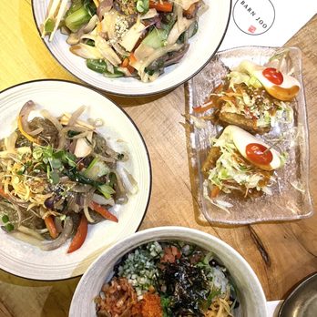 Barn Joo 35 - Japchae, sashimi bibimbap, steamed buns - Korean Near Me - New York, New York Barn Joo 35 - Japchae, sashimi bibimbap, steamed buns - Korean Near Me - New York, New York