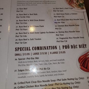 Saigon Pho - Menu - Vietnamese Near Me - East Hanover, New Jersey