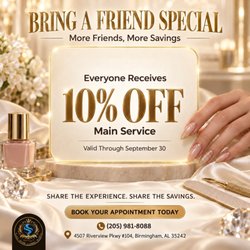 S Nails & Spa - MORE FRIENDS, MORE SAVINGS!