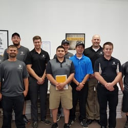 Two Men and a Truck Moving and Storage - Some of our Trainers and Managers before some train the trainer training! Say that 3 times fast!