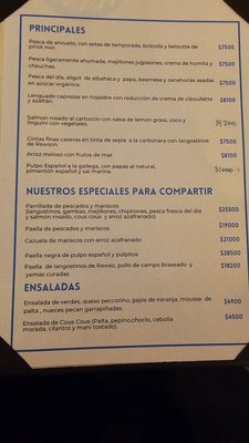Menu photo 3 La Pescadorita Buenos Aires, C Menu photo 3 La Pescadorita Buenos Aires, C