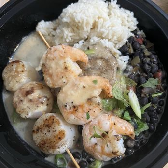 Amos Mosquito's Restaurant & Bar - Grilled medley I believe - Seafood Near Me - Atlantic Beach, North Carolina Amos Mosquito's Restaurant & Bar - Grilled medley I believe - Seafood Near Me - Atlantic Beach, North Carolina