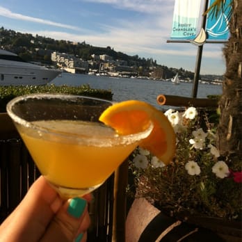 Duke's Seafood - Orange mojito! - Seafood Near Me - Seattle, Washington