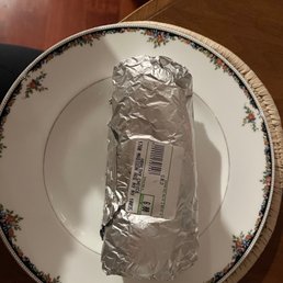 When I got the falafel pita wrapped like a sub, I was suspicious.