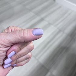 Natural Nails & Lashes - Tanya was not very careful.