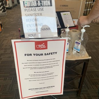 Guitar Center - Covid safety protocol - Guitar Stores Near Me - Dublin, California