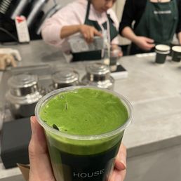 Matcha cortado Matcha cortado
