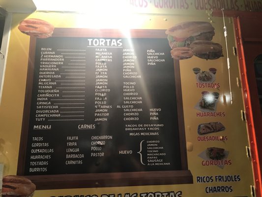 Menu photo 3 Tortas Belen Humble, TX