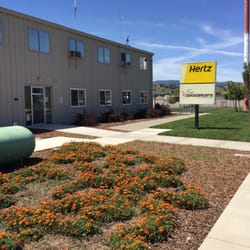 Hertz Rent A Car - Company is by the airport. Mini private planes I guess