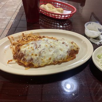 Pizza Town - Spaghetti dinner,& it was good. I recommend it to everyone. Unless you have a very specific preference. - Pizza Near Me - Lebanon, Virginia Pizza Town - Spaghetti dinner,& it was good. I recommend it to everyone. Unless you have a very specific preference. - Pizza Near Me - Lebanon, Virginia