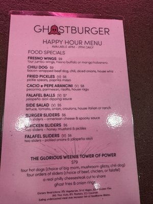 Menu photo 2 Ghostburger Washington, DC, DC