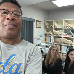 Healthy Smiles - Jackie, Mayra, Dr. Nargas office visit selfie!