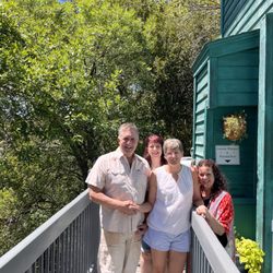 Therapy On the Rocks - Thanks to Rob, Denise, and Tish for making my treatments so great. I'm second from Left.