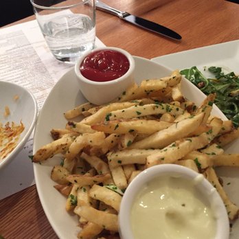 Perch + Plow - House fries with truffle aioli - New American Near Me - Santa Rosa, California