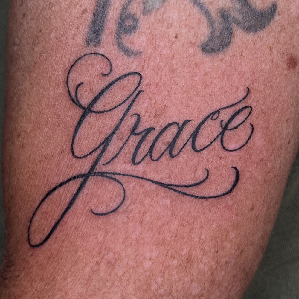 On outside bicep just above elbow, thank you JazzLynn and Blackwork in little falls on Pompton Ave near Wayne mall On outside bicep just above elbow, thank you JazzLynn and Blackwork in little falls on Pompton Ave near Wayne mall