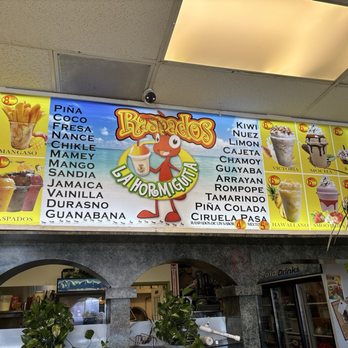 Raspados La Hormiguita - Pt. 2 of their menu - Juice Bars & Smoothies Near Me - El Monte, California Raspados La Hormiguita - Pt. 2 of their menu - Juice Bars & Smoothies Near Me - El Monte, California