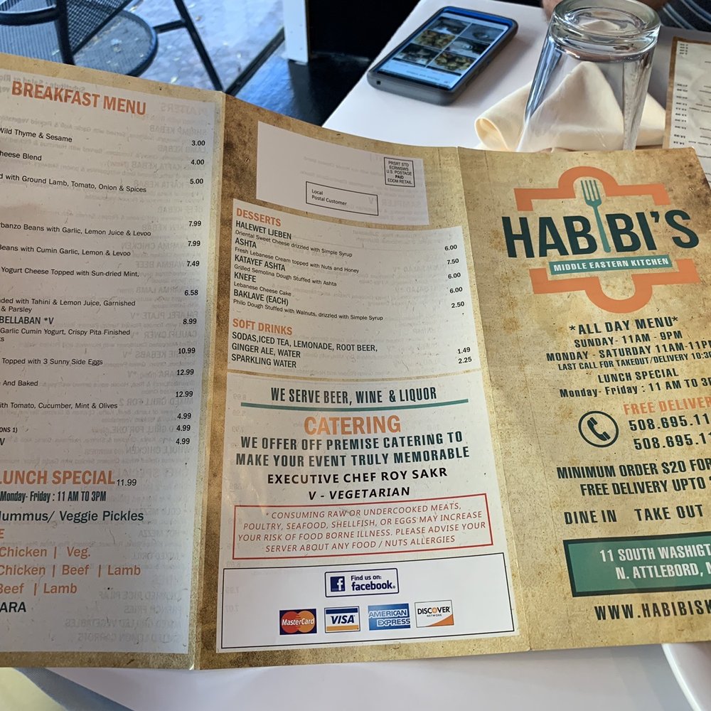 Habibi's Middle Eastern Kitchen - Menu - Middle Eastern Near Me - North Attleborough, Massachusetts Habibi's Middle Eastern Kitchen - Menu - Middle Eastern Near Me - North Attleborough, Massachusetts