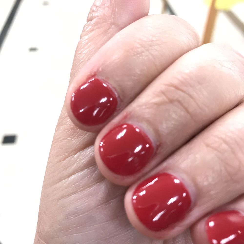 Polished Nail Studio - Dip color horribly done! Color smeared all over my skin! Cuticle not removed and nails looking dumpy and unfinished! - Nail Salons Near Me - Ashland, Massachusetts Polished Nail Studio - Dip color horribly done! Color smeared all over my skin! Cuticle not removed and nails looking dumpy and unfinished! - Nail Salons Near Me - Ashland, Massachusetts