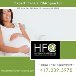 Hill Family Chiropractic - Prenatal chiropractor in Branson, Missouri, Hill Family Chiropractic. Call to schedule: 417-339-3978