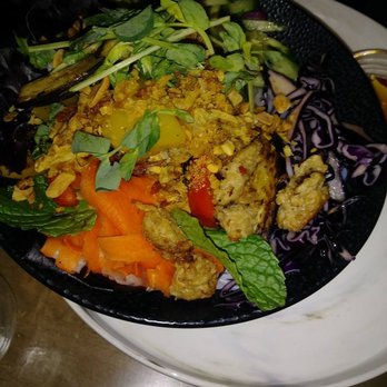 The Moth Cafe - lemongrass minty vermicelli bowl - Vegan Near Me - Edmonton, Alberta The Moth Cafe - lemongrass minty vermicelli bowl - Vegan Near Me - Edmonton, Alberta