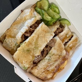 L’uxweet Bakery Cafe - House BBQ Pork Egg Pancake - Bubble Tea Near Me - Chino Hills, California L’uxweet Bakery Cafe - House BBQ Pork Egg Pancake - Bubble Tea Near Me - Chino Hills, California