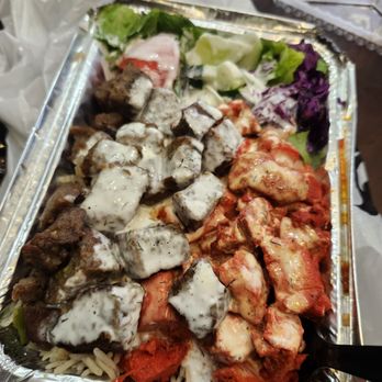 Baba’s Halal - Mix plate, lamb and chicken - Halal Near Me - Jacksonville, Florida Baba’s Halal - Mix plate, lamb and chicken - Halal Near Me - Jacksonville, Florida