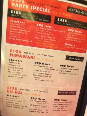 Menu photo 4 Kintan Japanese BBQ London, XGL Menu photo 4 Kintan Japanese BBQ London, XGL