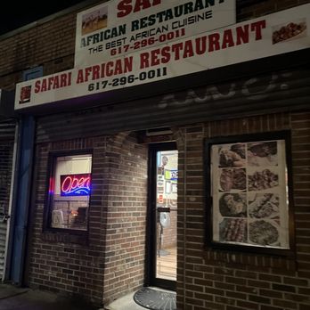 Safari African Restaurant - Front of restaurant - African Near Me - Roslindale, Massachusetts Safari African Restaurant - Front of restaurant - African Near Me - Roslindale, Massachusetts