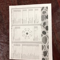 Dana Mandi 2 - Menu back