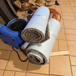 Carpet Exchange - Scraps that they say were left over.  They were so kind to leave them with us.
