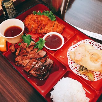 O' Sushi - Bento box combo with tempura, beef teriyaki, and tokatsu! - Sushi Bars Near Me - Newark, California O' Sushi - Bento box combo with tempura, beef teriyaki, and tokatsu! - Sushi Bars Near Me - Newark, California