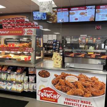 Krispy Krunchy Chicken - a display of krispy krunchy chicken - Chicken Shop Near Me - San Jose, California