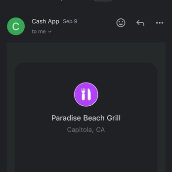 Paradise Beach Grille - Proof of alterations - New American Near Me - Capitola, California