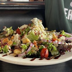 Food & Fire BBQ-Taphouse - Wedge salad to start.