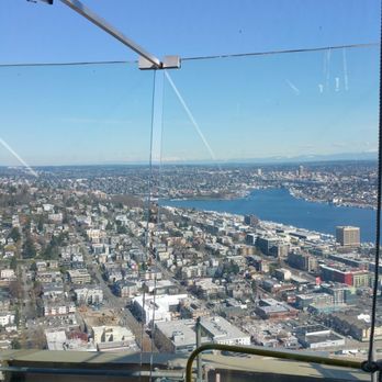 Space Needle - View. We couldn't go outside because they were doing construction :( - Landmarks & Historical Buildings Near Me - Seattle, Washington Space Needle - View. We couldn't go outside because they were doing construction :( - Landmarks & Historical Buildings Near Me - Seattle, Washington