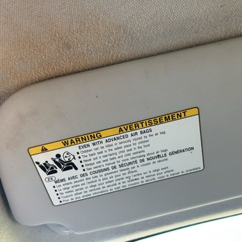 Smith Bros Mobile Detailing Ceramic Tint & PPF - Dirty ceiling and visor untouched - Auto Detailing Near Me - San Marcos, California Smith Bros Mobile Detailing Ceramic Tint & PPF - Dirty ceiling and visor untouched - Auto Detailing Near Me - San Marcos, California
