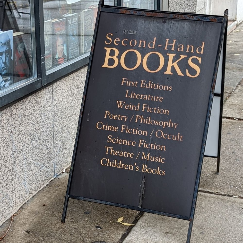 Sellers & Newel - Front signage - Used Bookstore Near Me - Toronto, Ontario