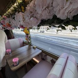 Tea Around Town - Bus inside