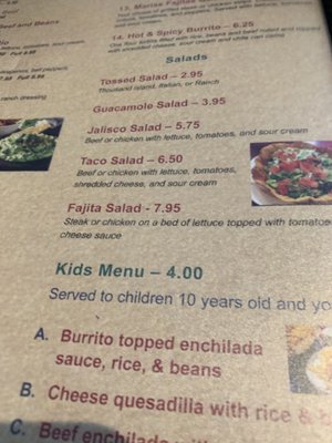 Menu photo 3 Los Patrones Mexican Restaurant Bay Minette, AL