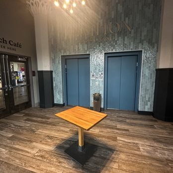 The Lookout - Main Entrance of "The Pavillion" at Porter Lake Indiana Dunes State Park - Wine Bars Near Me - Chesterton, Indiana
