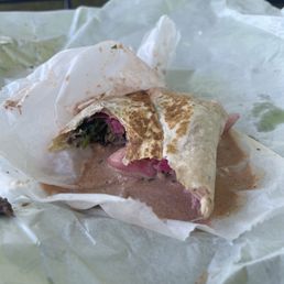 Couldn't finish this Beef Shawarma Wrap