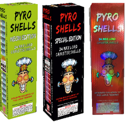 Neil's Fireworks - Best selection of 60 gram artillery shells!