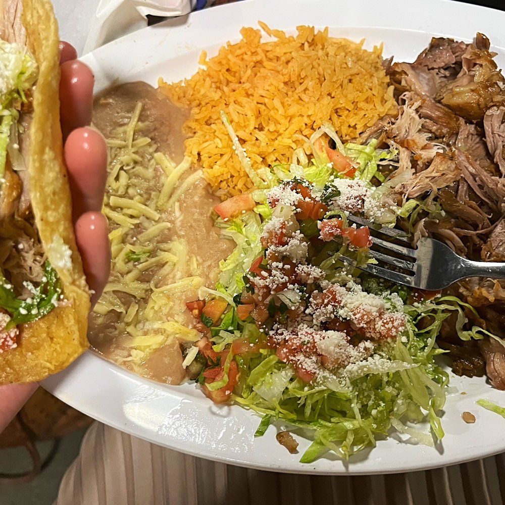 Tony’s Tacos - Carnitas plate - Mexican Near Me - Belleville, Illinois Tony’s Tacos - Carnitas plate - Mexican Near Me - Belleville, Illinois