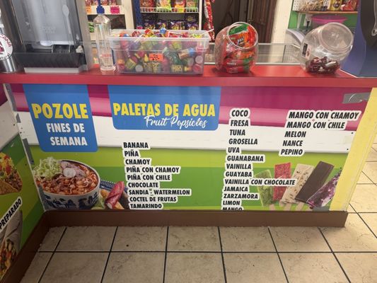 Menu photo 1 La Michoacana Joankale Miami, FL